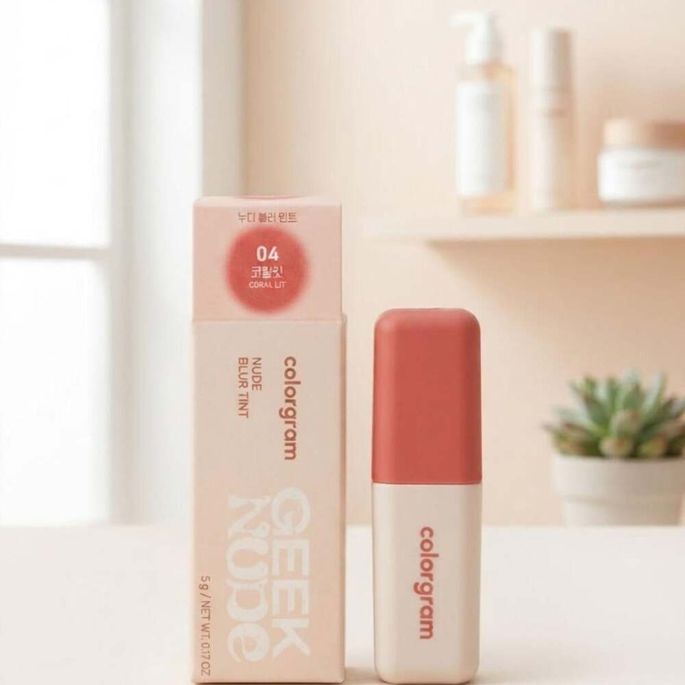 Colorgram Geek Nude Blur Tint 04 Coral Lit 5g